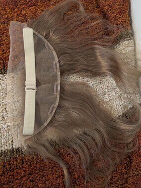 Human Hair Blonde Frontal Topper 13x4 20 inch 100% density